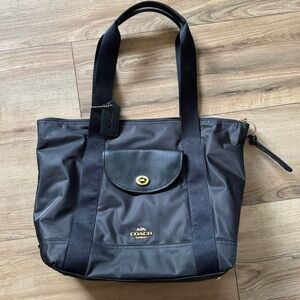 Coach Black Tote Bag